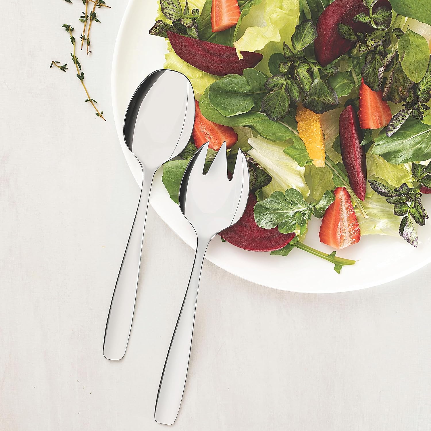 Tramontina Continental Stainless Steel Salad Serving Set